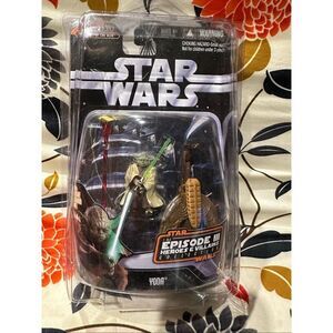 New unopened Star Wars episode three Yoda action figure